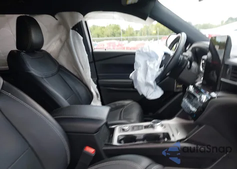 2022 Ford Explorer St из США, поврежденный, VIN 1FM5K8GC0NGA49367